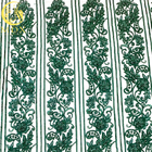 Emerald Green Embroidery Lace Fabric su misura ha bordato la decorazione a paillettes