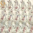 Tessuto alla moda Mesh Embroidery By The Yard del pizzo di applique